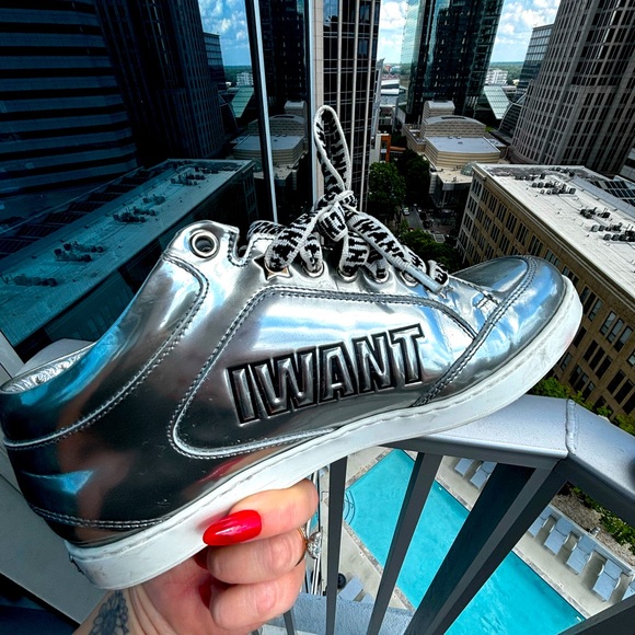 “I WANT CHOO” Jimmy Choo Sneakers ✨✨✨ - Picture 2 of 4